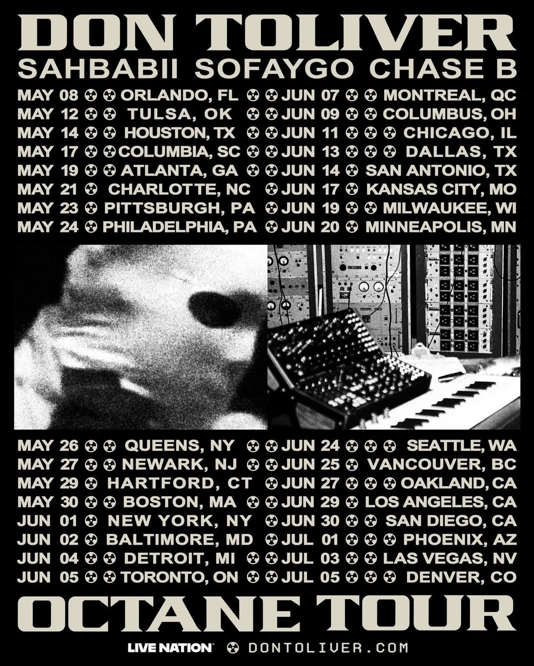 Don Toliver Octane Tour Poster 2026